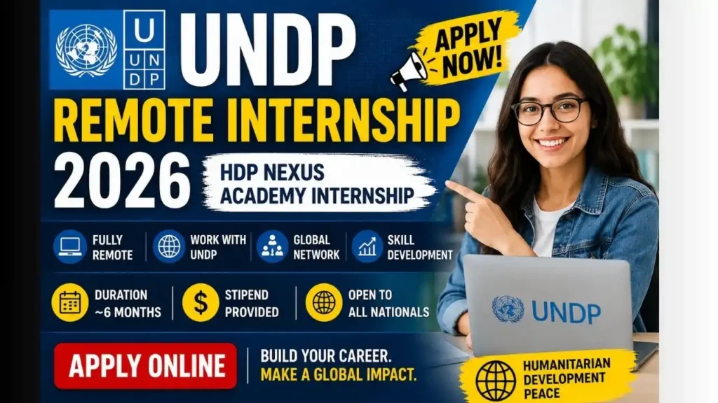 UNDP Remote Internship