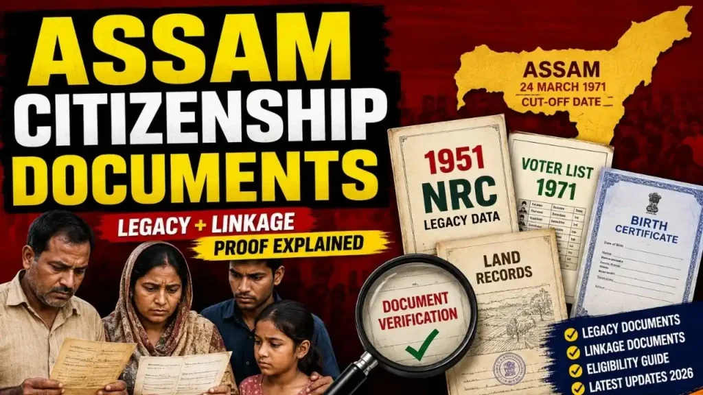 Assam Citizenship Documentary Evidence