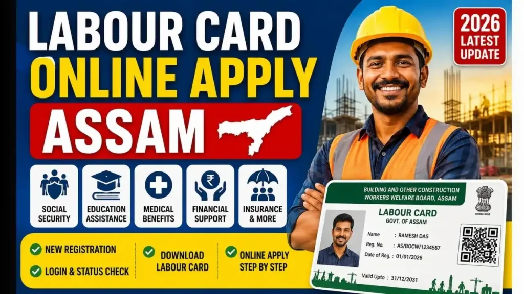 Labour Card Online Apply Assam