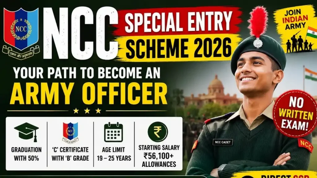 NCC Special Entry Scheme