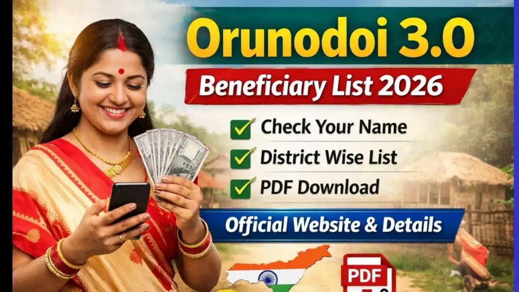 Orunodoi 3.0 Beneficiary List